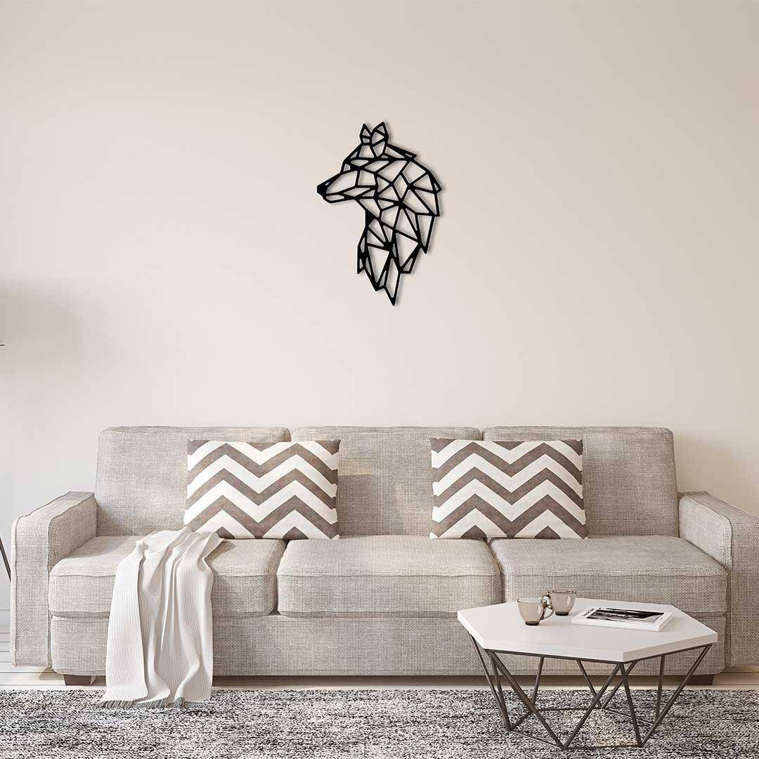 Creatcabin lupo arte da parete in legno decorazione da parete con animali  cartello decorazioni da strega