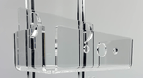 Ricambio Vaschetta per Porta Shampoo in Plexiglass - Ikona Materie Plastiche