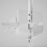 Ricambi Vaschetta Porta Shampoo a Soffione in Plexiglass