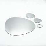 SET MISE EN PLACE A GOCCIA | 1 SOTTO PIATTO (39X31cm), 2 SOTTO BICCHIERI (13X11cm e 11X9cm) e 1 PORTA TOVAGLIOLO - Ikona Materie Plastiche